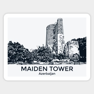Maiden Tower - Azerbaijan Sticker